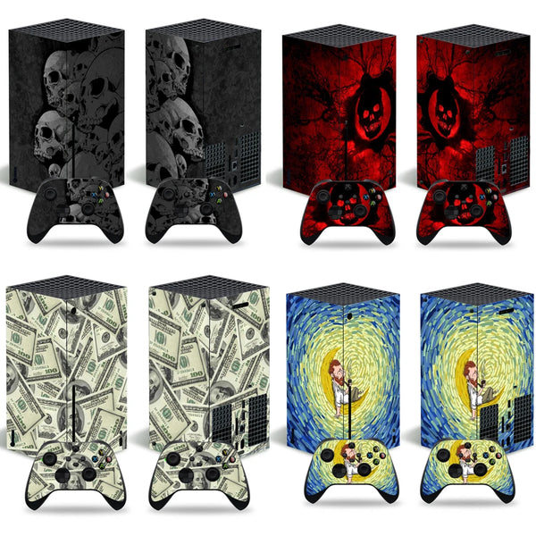Carbon Grip Xbox Series X Skin