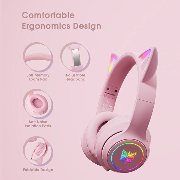 Kawaii RGB Gaming Headset